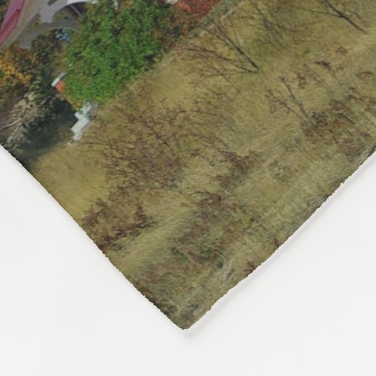 Au Sable Point Lighthouse Fleece Deken (Hoek)