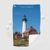 Au Sable Point Lighthouse golfhanddoek (Insitu)