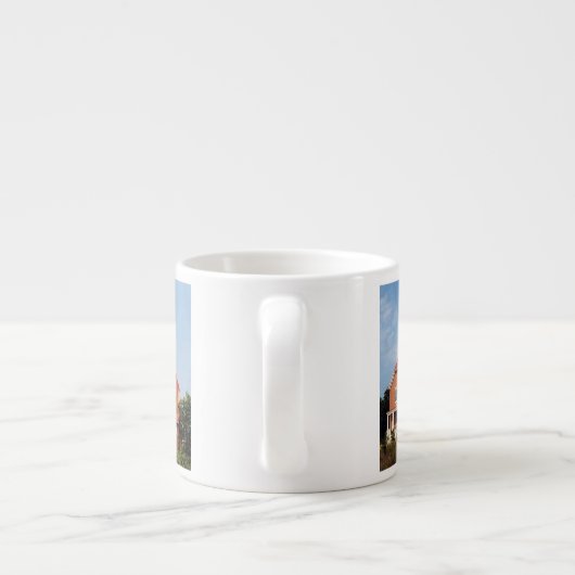 Au Sable Point Lighthouse history espresso mok (Achterkant)