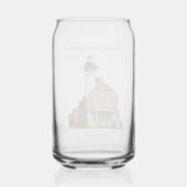 Au Sable Point Lighthouse kan glas (Achterkant)