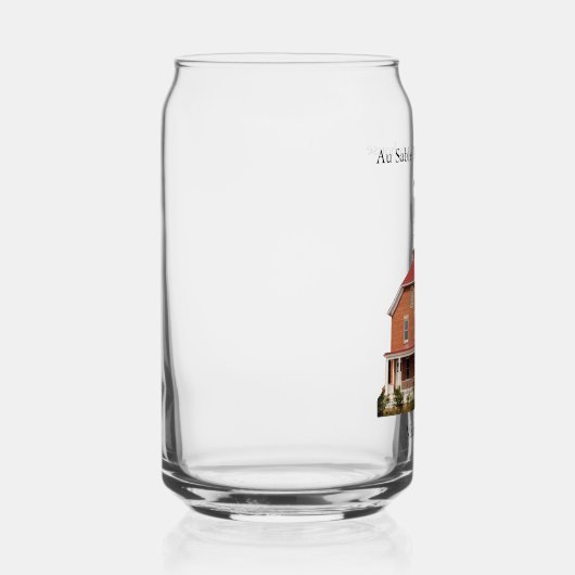 Au Sable Point Lighthouse kan glas (Rechts)