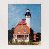 Au Sable Point Lighthouse Legpuzzel (Verticaal)