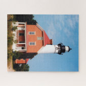 Au Sable Point Lighthouse Legpuzzel (Horizontaal)
