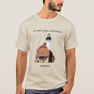 Au Sable Point Lighthouse shirt licht