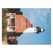 Au Sable Point Lighthouse Tafelkleed (Voorkant (Horizontaal))