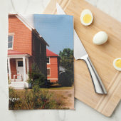 Au Sable Point Lighthouse Theedoek (Quarter Fold)