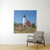 Au Sable Point Lighthouse Wandkleed (In situ)