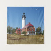 Au Sable Point Lighthouse Wandkleed (Voorkant)