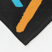 Au Sable River Rat Rafting Canoeing Fishing Boatin Fleece Deken (Hoek)