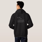 AU Slechte definitie Hoodie (Achterkant volledig)