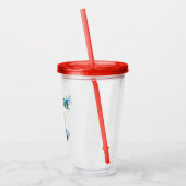 Au-some Autisme Bewustheid Acryl Drinkbeker (Links)