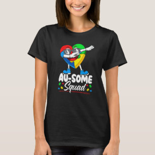 Au Some Squad Autisme Krijger Asd Autistisch Autis T-shirt