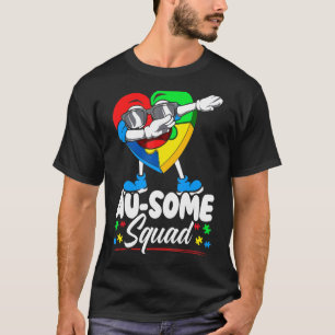 Au Some Squad Autisme Krijger Asd Autistisch Autis T-shirt
