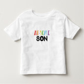 Au-some zoon kinder shirts (Voorkant)