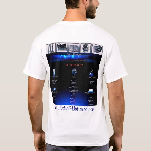 AU T-shirt (Achterkant)