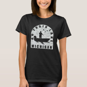 Au Train Lake Vissen Michigan T-shirt