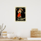 AU VIOLON VOOR HAAR Violin Cafe Riche Parijs Poster (Keuken)