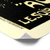 AU VIOLON VOOR HAAR Violin Cafe Riche Parijs Poster (Hoek)