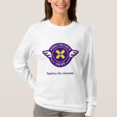 AU vrouwen lange mouw tshirt (Voorkant)