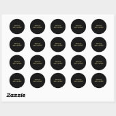 Aual Symbool Grappige Pride Lgbtq Ace Ronde Sticker (Vel)
