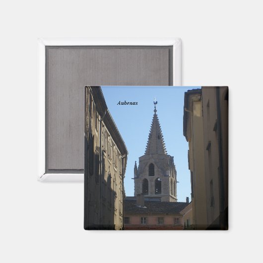 Aubenas - magneet (Voorkant / Achterkant)
