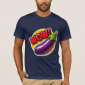 AUBERGINE 5 T-SHIRT (Voorkant)