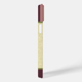 Aubergine Boho Green Lady Slipper Orchidee met naa Case-Mate iPhone Case (Achterkant / Rechts)