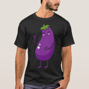 Aubergine - Fruit Gift Fruit Grappig Aubergine Fru T-shirt