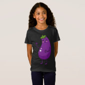 Aubergine - Fruit Gift Fruit Grappig Aubergine Fru T-shirt (Voorkant volledig)
