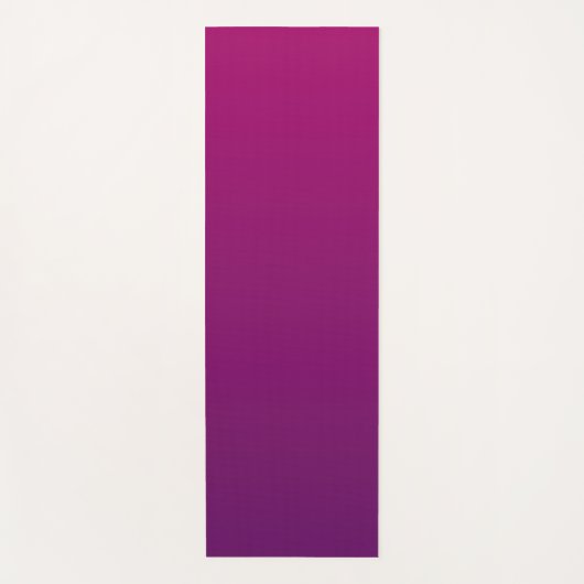 Aubergine gradiënt Kleur Yoga Mat (Voorkant)