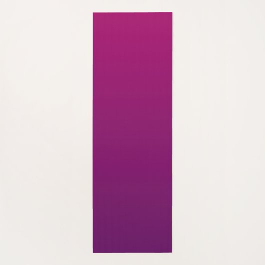 Aubergine gradiënt Kleur Yoga Mat (Achterkant)