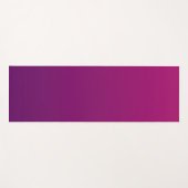 Aubergine gradiënt Kleur Yoga Mat (Voorkant (horizontaal))
