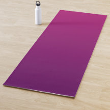 Aubergine kleurverloop Yoga Mat