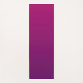 Aubergine kleurverloop Yoga Mat (Voorkant)