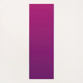 Aubergine kleurverloop Yoga Mat (Achterkant)