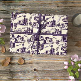 Aubergine Landscape Tool Cadeaupapier