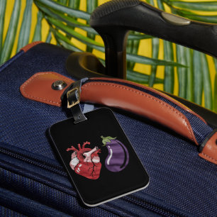 Aubergine Liefhebber Funny Gay Pride Humor LGBTQ G Bagagelabel