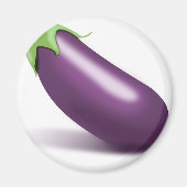 Aubergine Magneet (Voorkant)