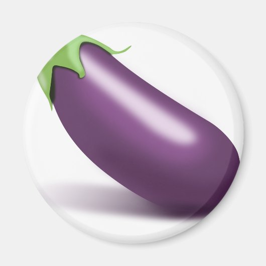 Aubergine Magneet (Voorkant)