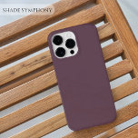 Aubergine Paarse - 1 van Top 25 massief violette t Case-Mate iPhone 14 Pro Max Hoesje<br><div class="desc">Introductie van onze Gray Solid Phone Case - een elegant en duurzaam accessoire ontworpen om de stijl van uw smartphone aan te vullen en tegelijkertijd betrouwbare bescherming te bieden. Dit dunne hoesje is vervaardigd uit hoogwaardige materialen en garandeert een comfortabele grip en gemakkelijke toegang tot alle knoppen en poorten. De...</div>