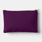 Aubergine Paarse Classic Solid Plain Etui (Achterkant)