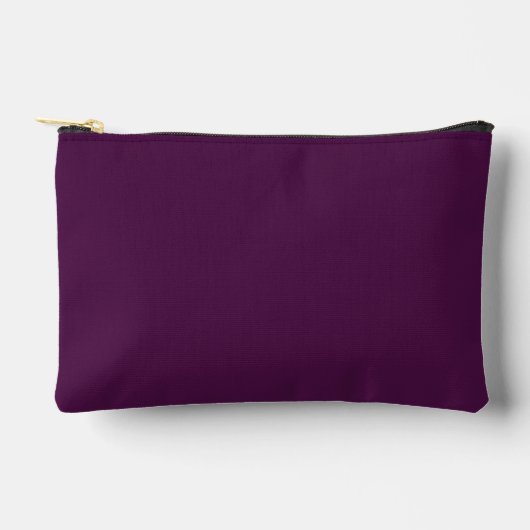 Aubergine Paarse Classic Solid Plain Etui (Voorkant)