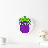 Aubergine Ronde Klok (Huis)