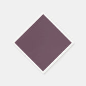 Aubergine Standaard Cocktail Papier servet (Hoek)