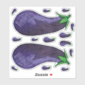 Aubergine Sticker (Vel)