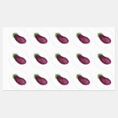 Aubergine Stickers (Vel)
