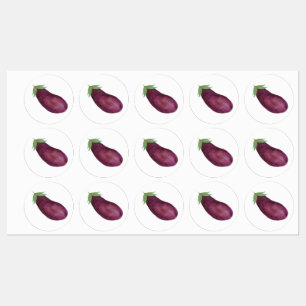 Aubergine Stickers