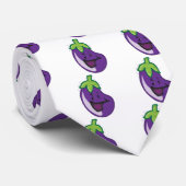 aubergine stropdas (Opgerold)