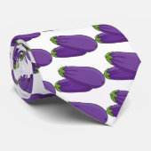 Aubergine Stropdas (Opgerold)