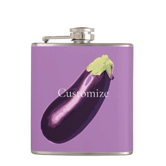 Aubergine Thunder_Cove Heupfles (Voorkant)